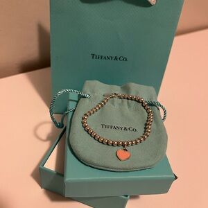 Tiffany Pink Heart Bracelet